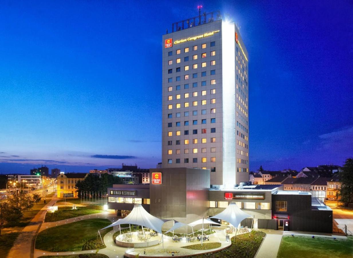 Clarion Congress Hotel Ceske Budejovice Dış mekan fotoğraf